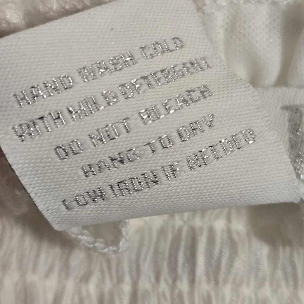 Life Women's White Ruffled Maxi Strapless Tube Top Dress Size XL - Picture 5 of 6